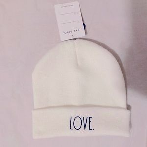 Rae Dunn Love Toque Hat
